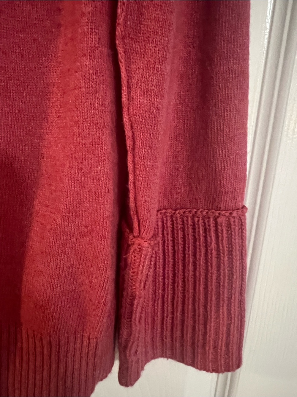 Banana Republic Rose Pink V-Neck Button Front Cardigan - Picture 4 of 5